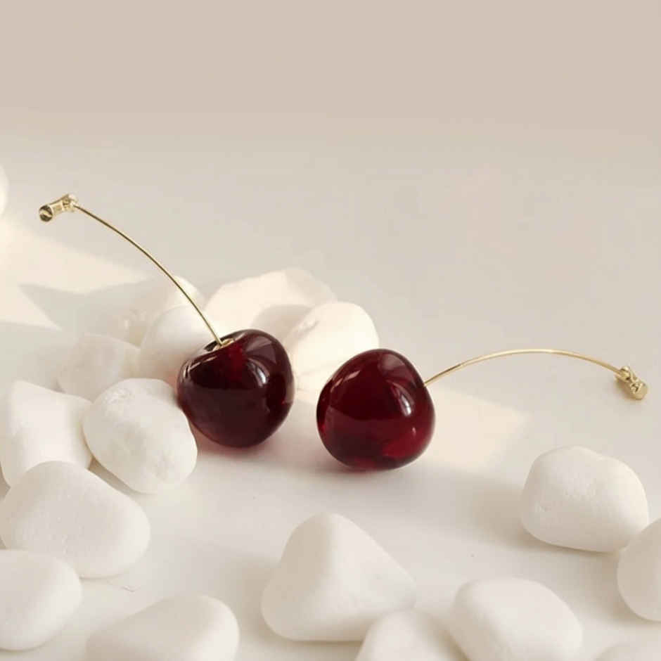 Fashion Frill Women's Cherry Earings Cherry Onesize