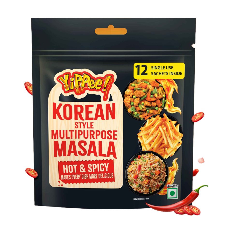 YiPPee! Korean Style Hot & Spicy Multipurpose Masala