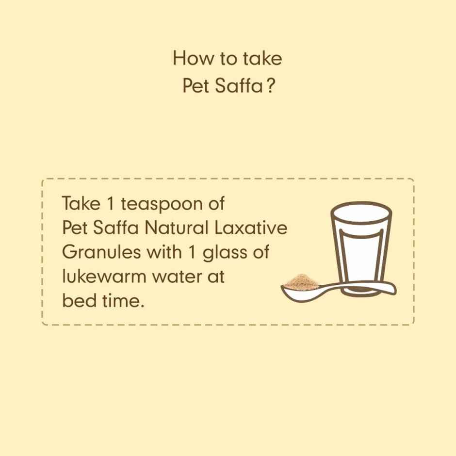 Pet Saffa Natural Laxative Granules 200g
