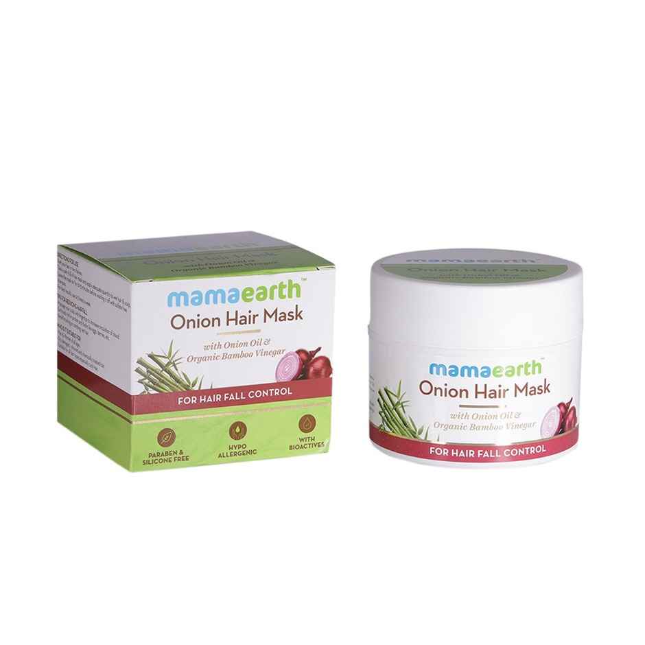 Mamaearth Onion Hair Mask For Hair Fall Control