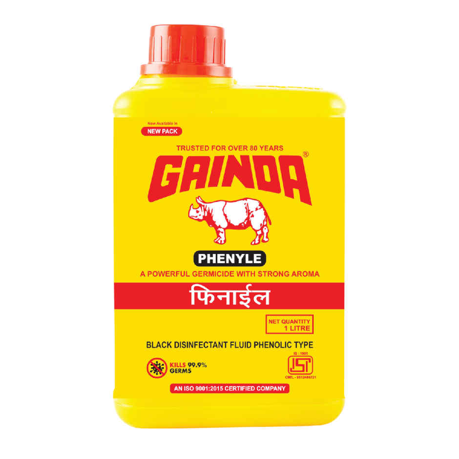 Gainda Black Phenyle Surface Disinfectant, Floor Cleaner Kills 99.9% Germs