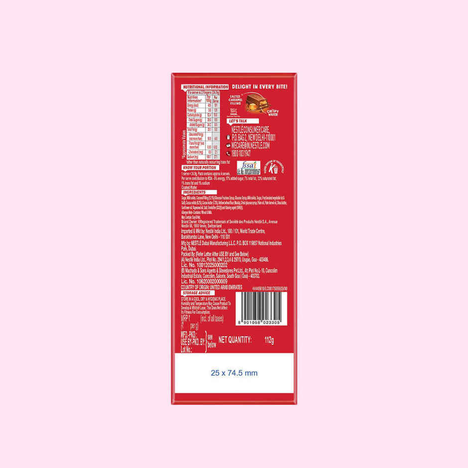 KitKat Delights Salted Caramel Chocolate