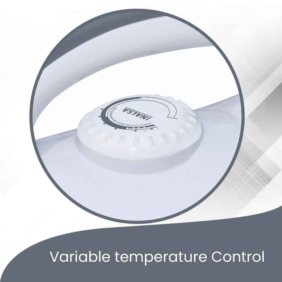 INALSA Dry Iron Opal 1000 W 1000 W Dry Iron (White/Grey)