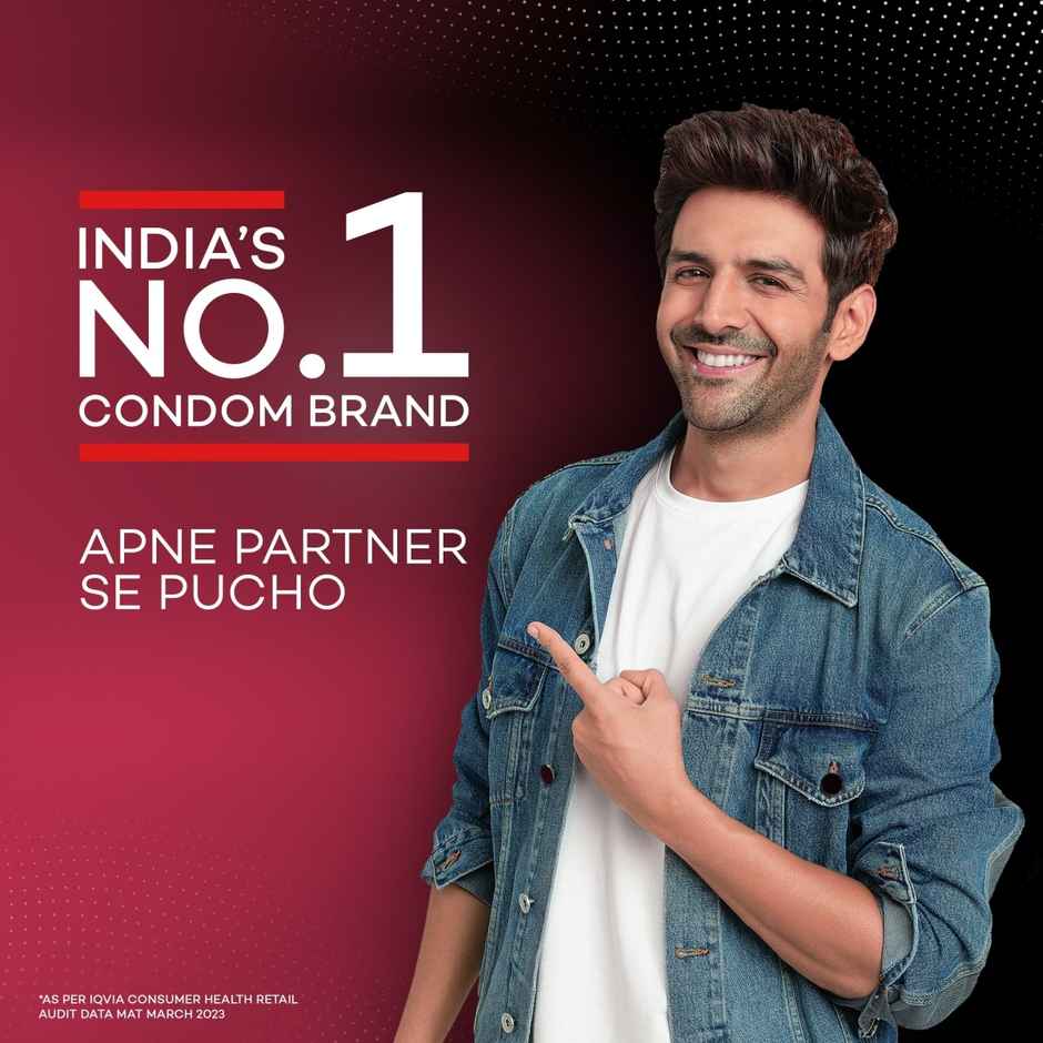 Manforce Extra Dotted | 1740 Dots Litchi Flavoured Condoms