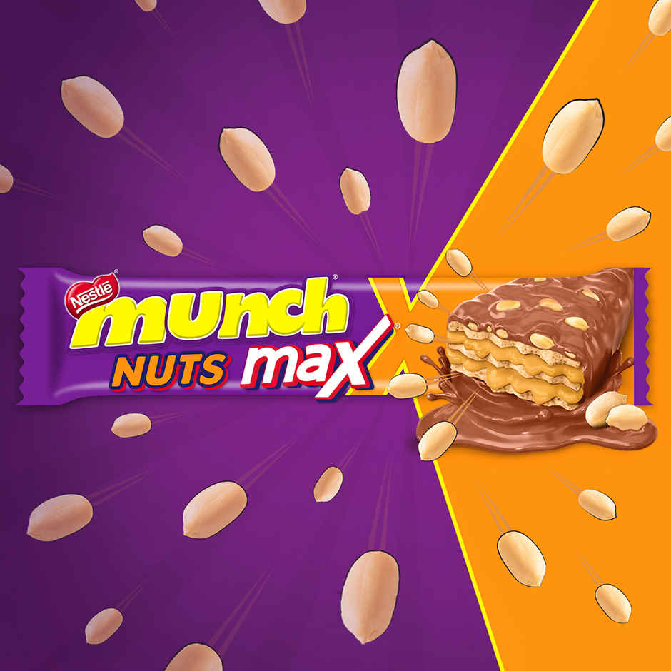 Nestle MUNCH MAX Nuts with Roasted Peanuts