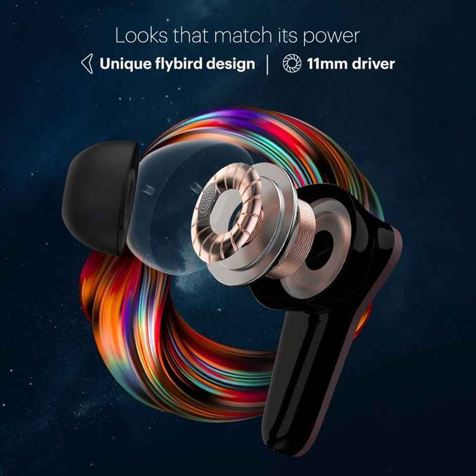 Noise Buds VS102 Plus Bluetooth Earbuds (Environmental Noise Cancellation, Quad Mic)