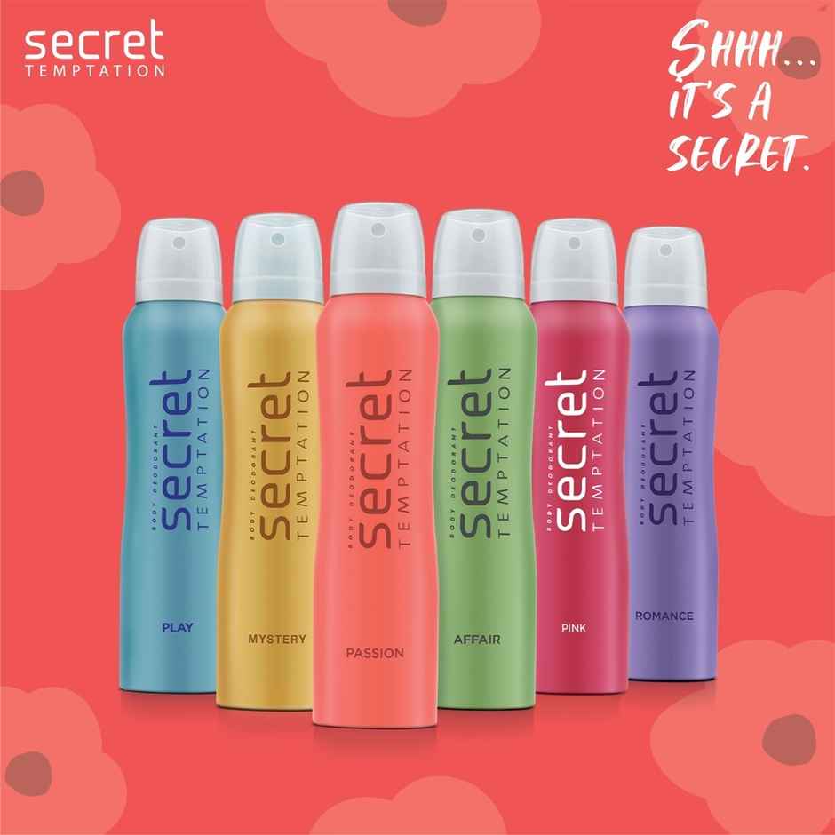 Secret Temptation Passion Deodorant for Women