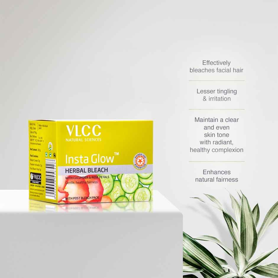 VLCC Insta Glow Herbal Bleach