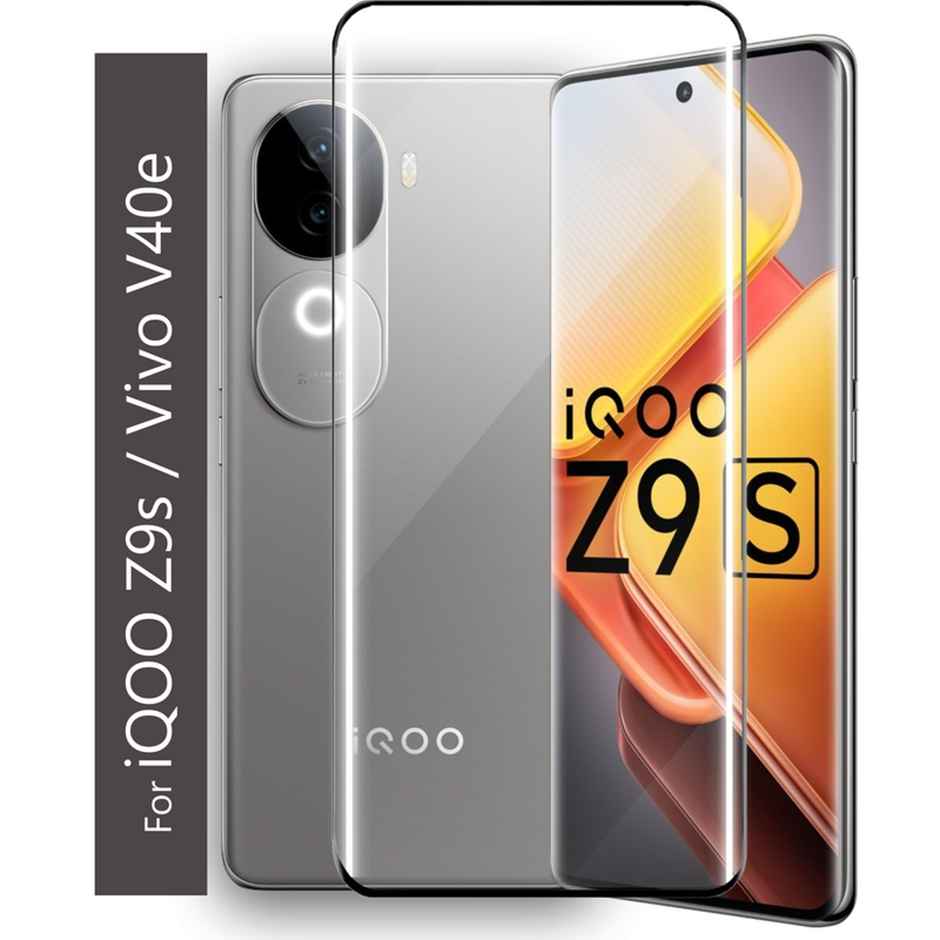 Kwine Case Iqoo Z9S / Vivo V40E Tempered Glass Screen Protector