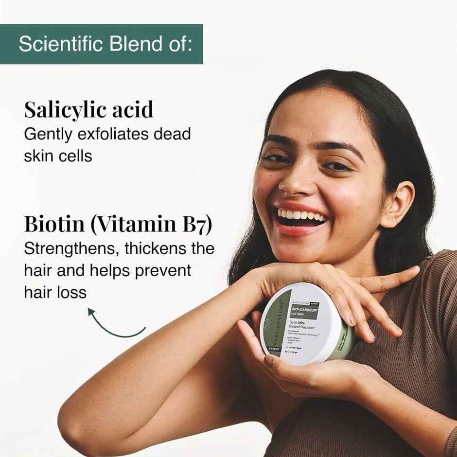 Bare Anatomy Expert Anti-Dandruff Hair Mask | Targets Oily Scalp And Sheds Dry Flakes