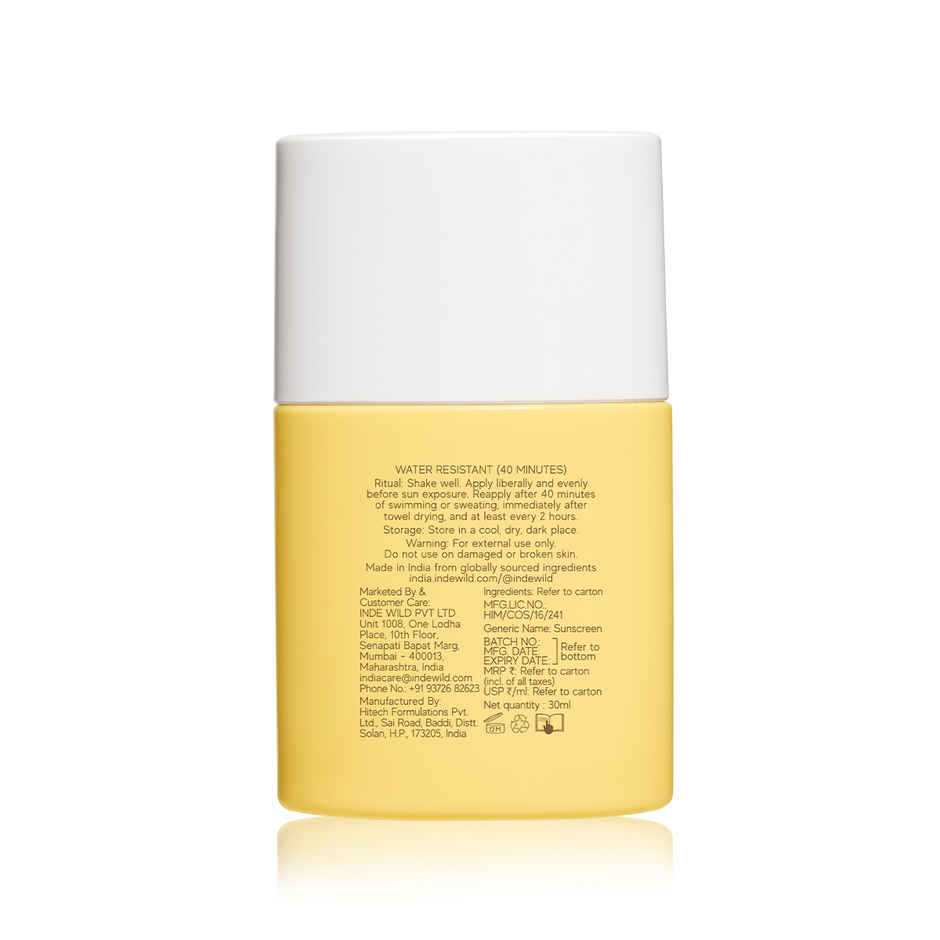 inde wild Sun Defense Mineral Sunscreen SPF 50+ Glow Drops PA++++