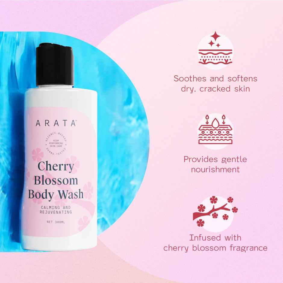Arata Cherry Blossom Body Wash Combo