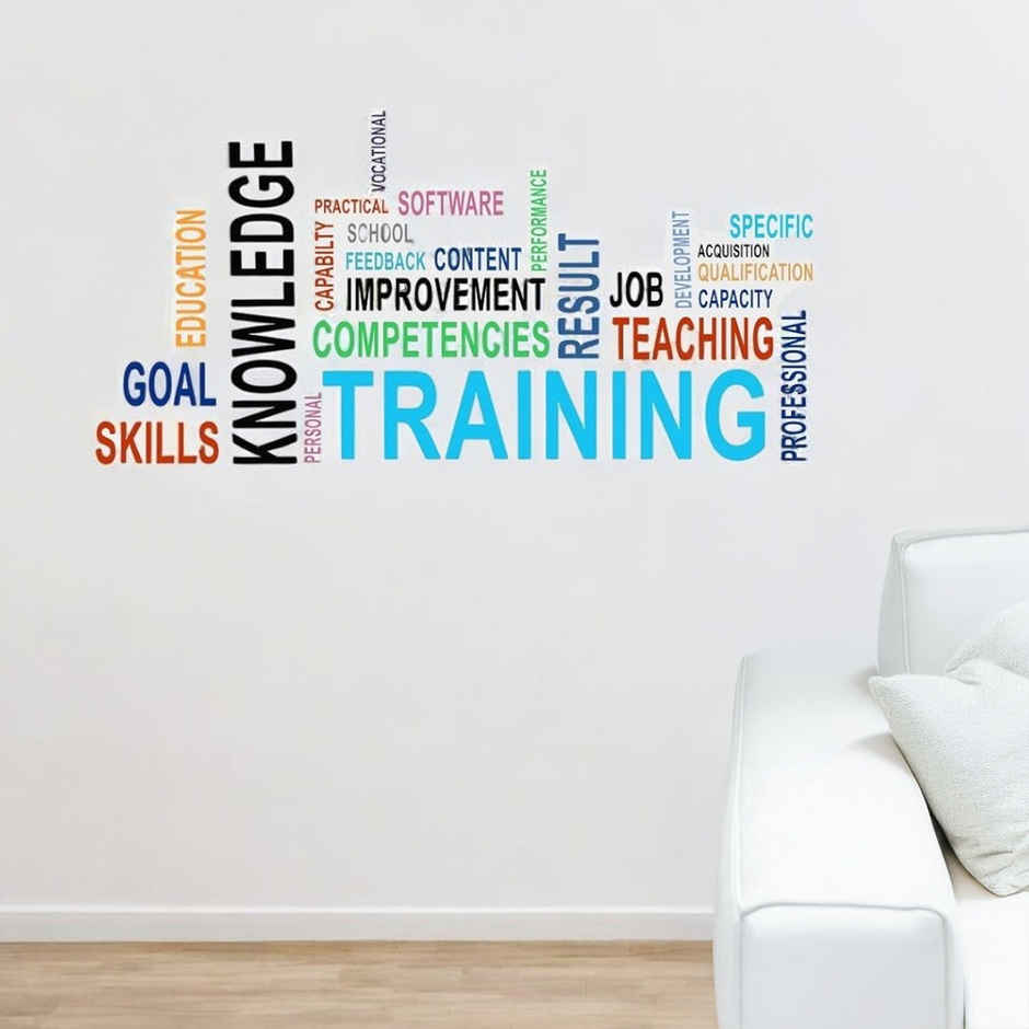 Wollzo 100 cm Office Quotes Removable Sticker