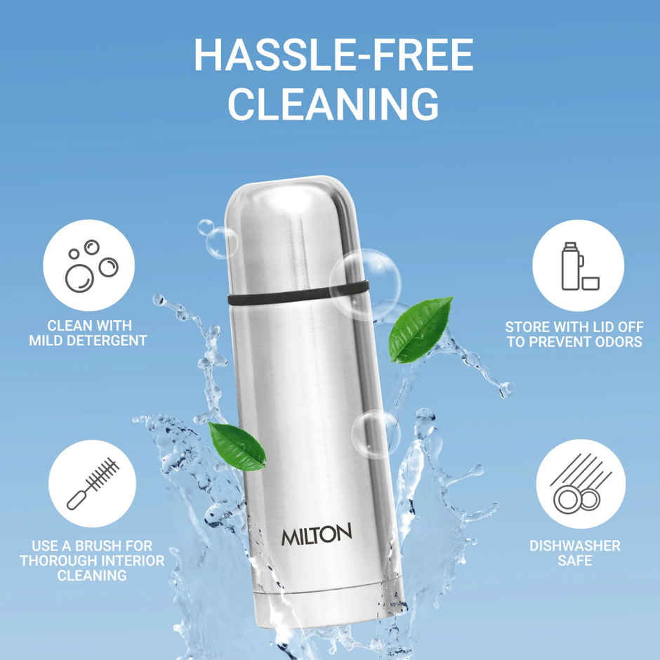 Milton Flip Lid Thermosteel Water Bottle | 1 L