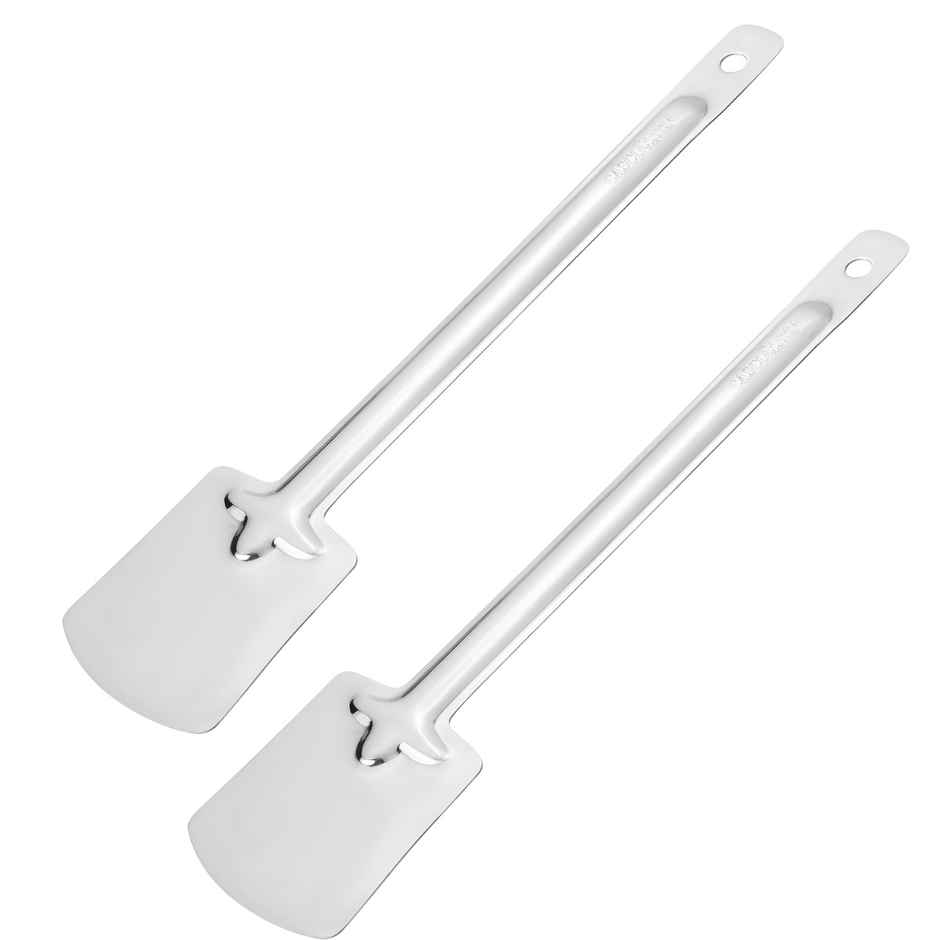 Limetro Steel Stainless Steel Serving Spoon Spatula | 2 Pcs