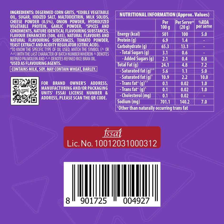 Bingo! Cheese Nachos with Free Dip