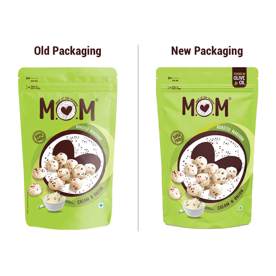 MOM Cream & Onion Roasted Makhana