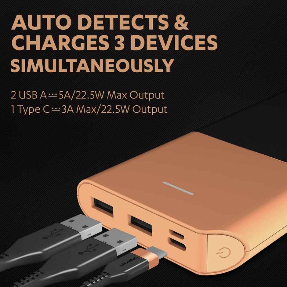 Duracell 20000 mAh Power Bank - 22.5 W | Fast Charging