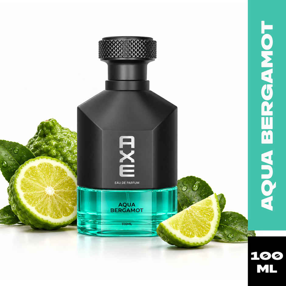 Axe Premium Luxury Perfumes | Aqua Bergamot 12 hours long lasting Fragrance