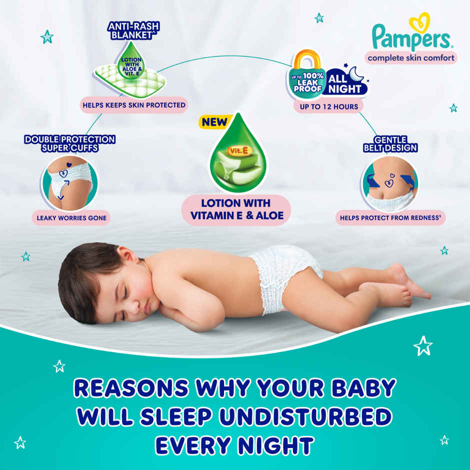 Pampers All Round Protection Baby Diapers | Pant Style | 3XL | 22 pcs