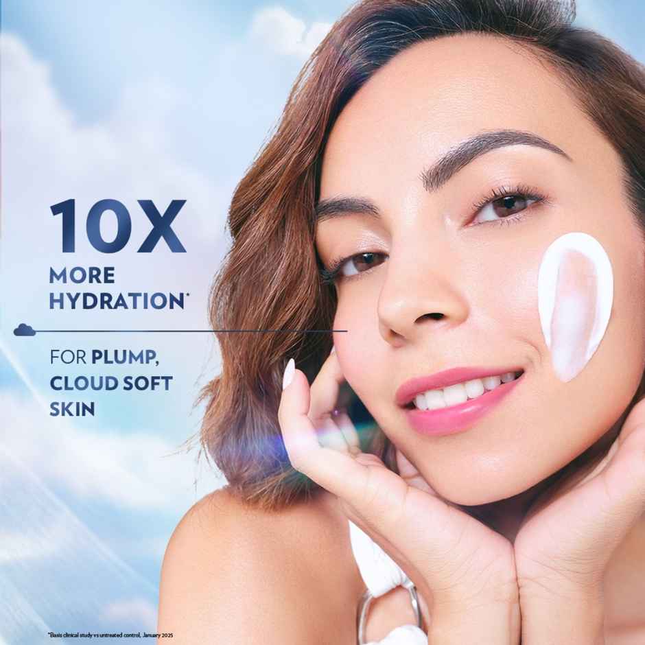 Vaseline Cloud Soft Light Moisturiser | 100 Hours Non-Sticky Hydration | Ceramides & Hyaluron