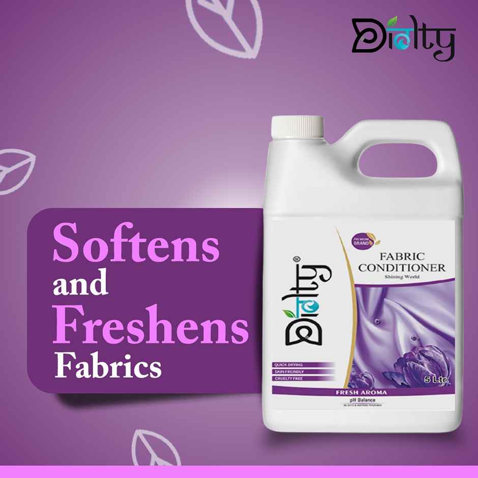 Diolty Lavender After Wash Liquid Fabric Conditioner | Eco-Friendly & Biodegradable