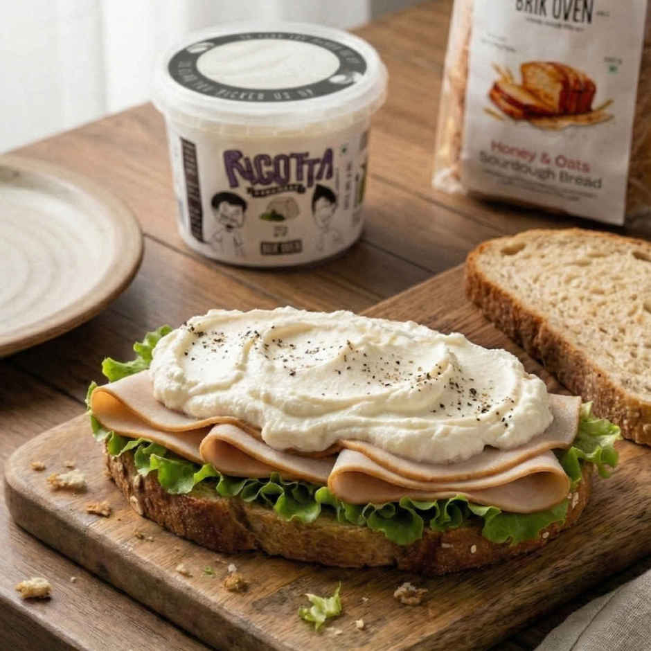 Brik Oven Whey Ricotta Cheese