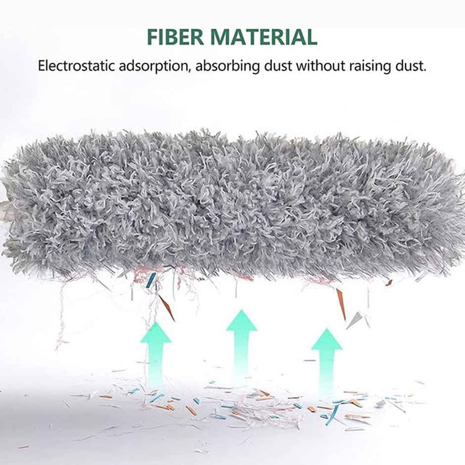 Perpetual Extendable Feather Duster | Microfiber Cleaning Tool for Ceiling & Furniture