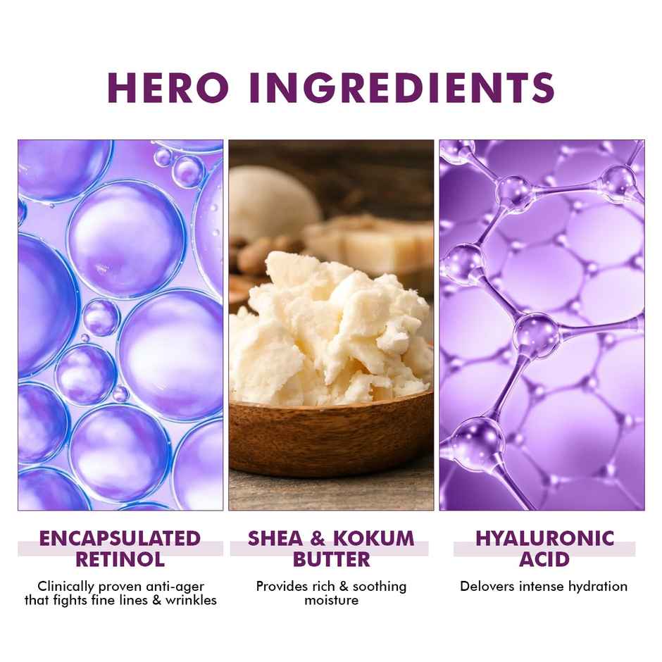 Conscious Chemist Retinol Body Cream Reduces Stretch Marks, Uneven Skin Tone & Scars