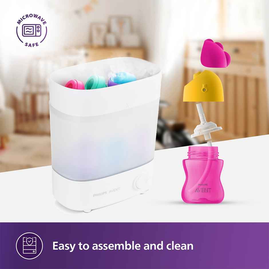 Philips Avent Straw Cup | 300ml/10oz | 12 m+ | BPA Free | SCF798/00 ( Colour May Vary)