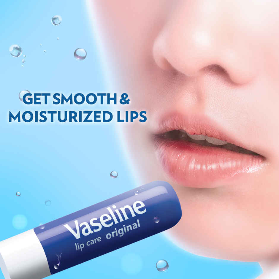 Vaseline Lip Care Original Lip Balm with Petroleum Jelly & Vitamin E