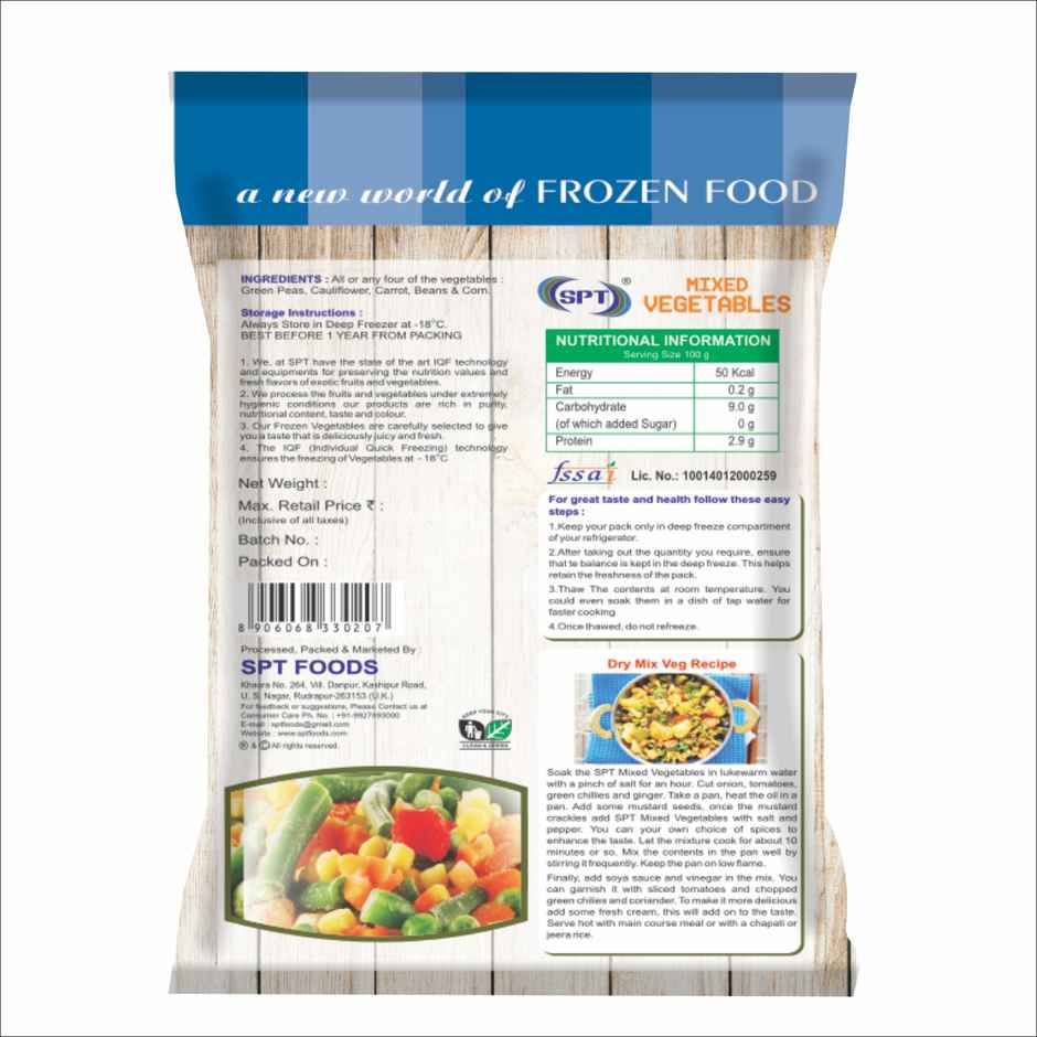 SPT Frozen Mix Veg