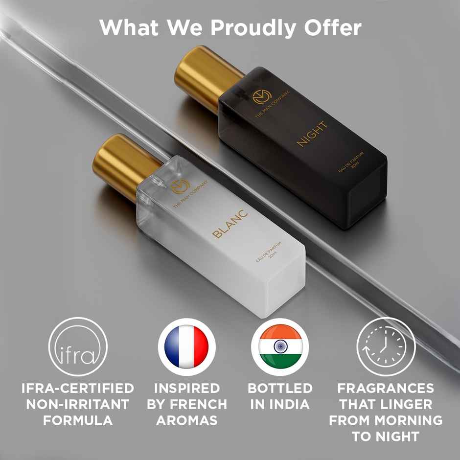 The Man Company Signature Perfume Duo | Gift Set for Men I Mini Pocket perfume I Travel pack