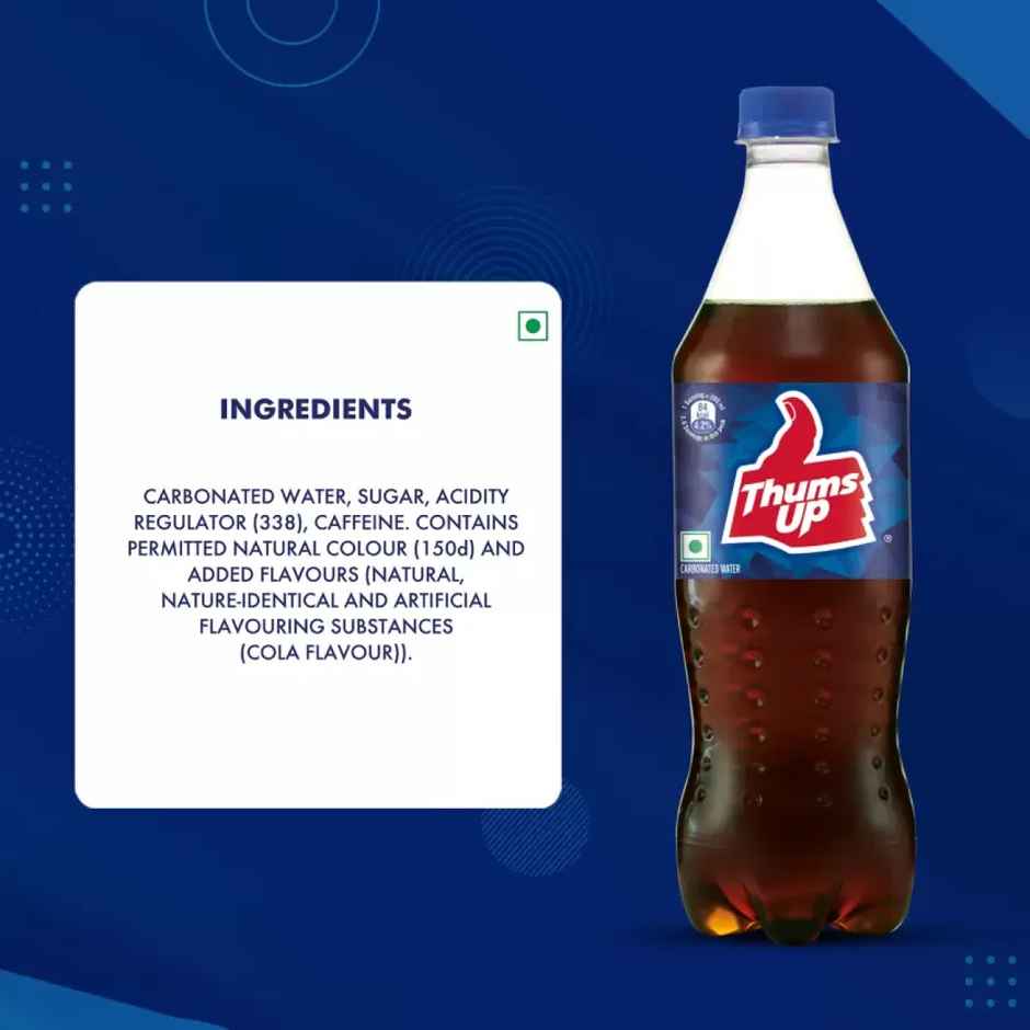 Thums Up | Cola Sparkling Soft Drink Pet Bottle | The Coca-Cola Company