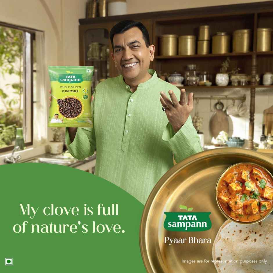 Tata Sampann Clove Whole, Whole Spices, Strong Aroma & Intense Flavour