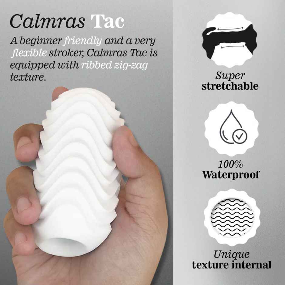Calmras Tac Stroker Personal Massager For Men