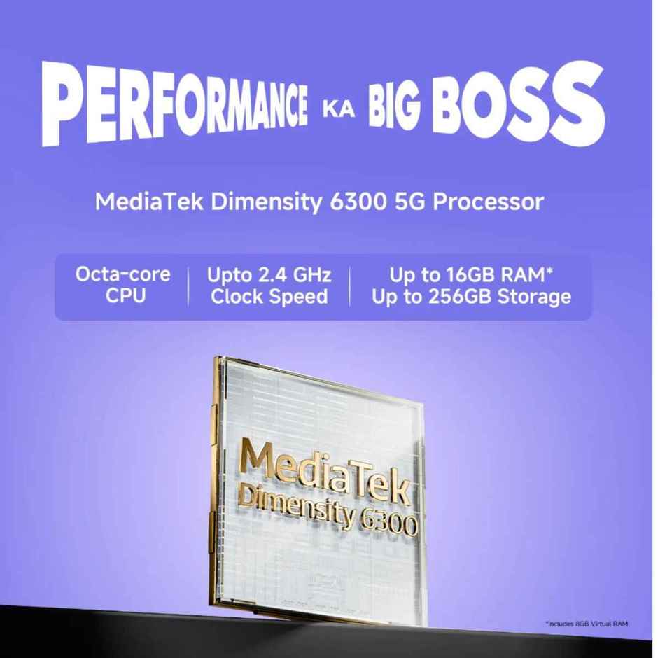 Redmi 15C 5G | 6GB RAM | 128GB Storage | 6.74 inch Display | 5G | Midnight Black