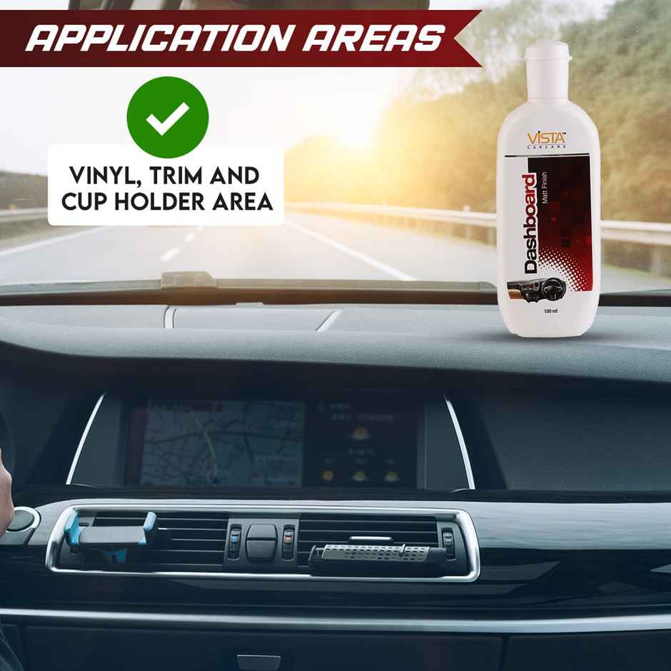 Vista Auto Care Dashboard Polish