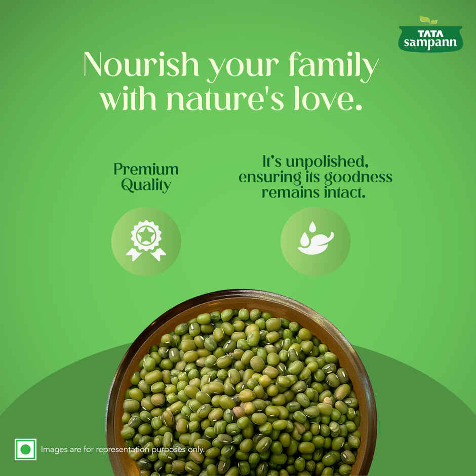 Tata Sampann Unpolished Green Moong 