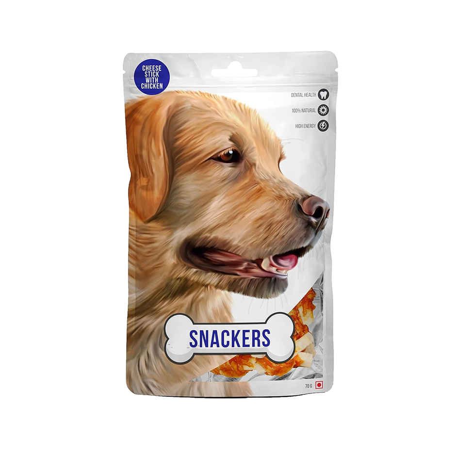 Snackers Calcium Stick With Chicken Dog Treat