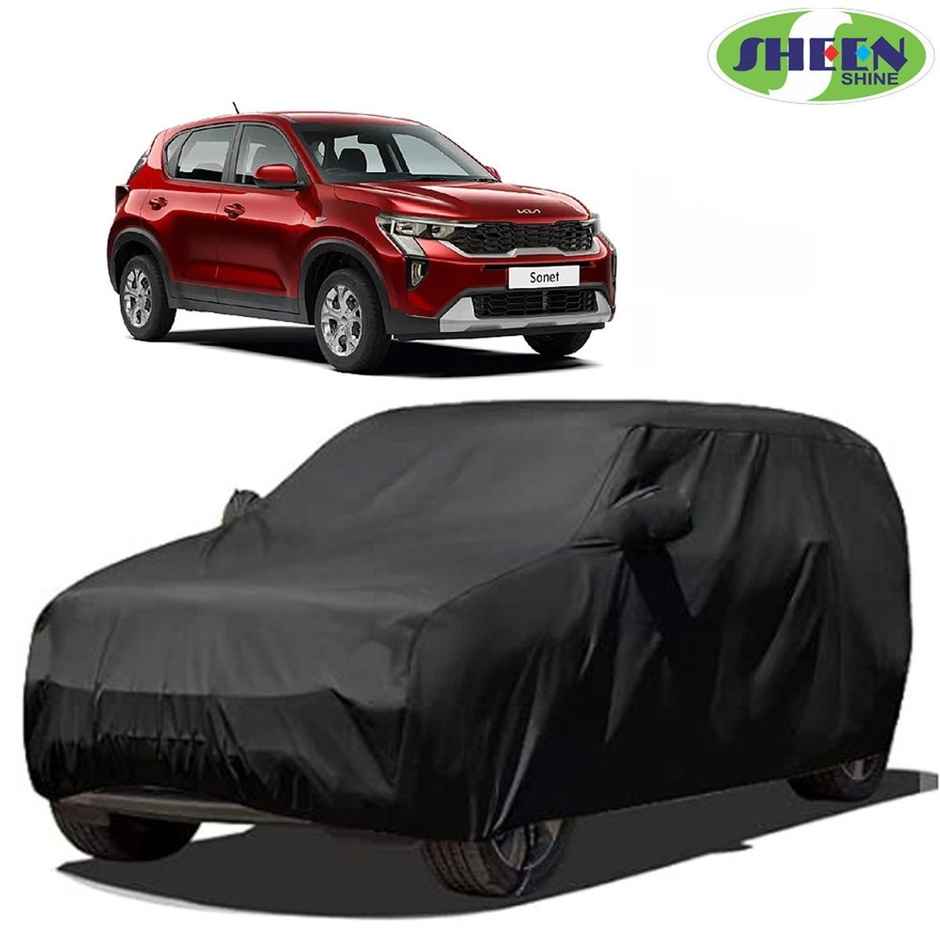 Sheen SCCBLACKCSUV01 Car Cover For all Compact SUV cars (Black)