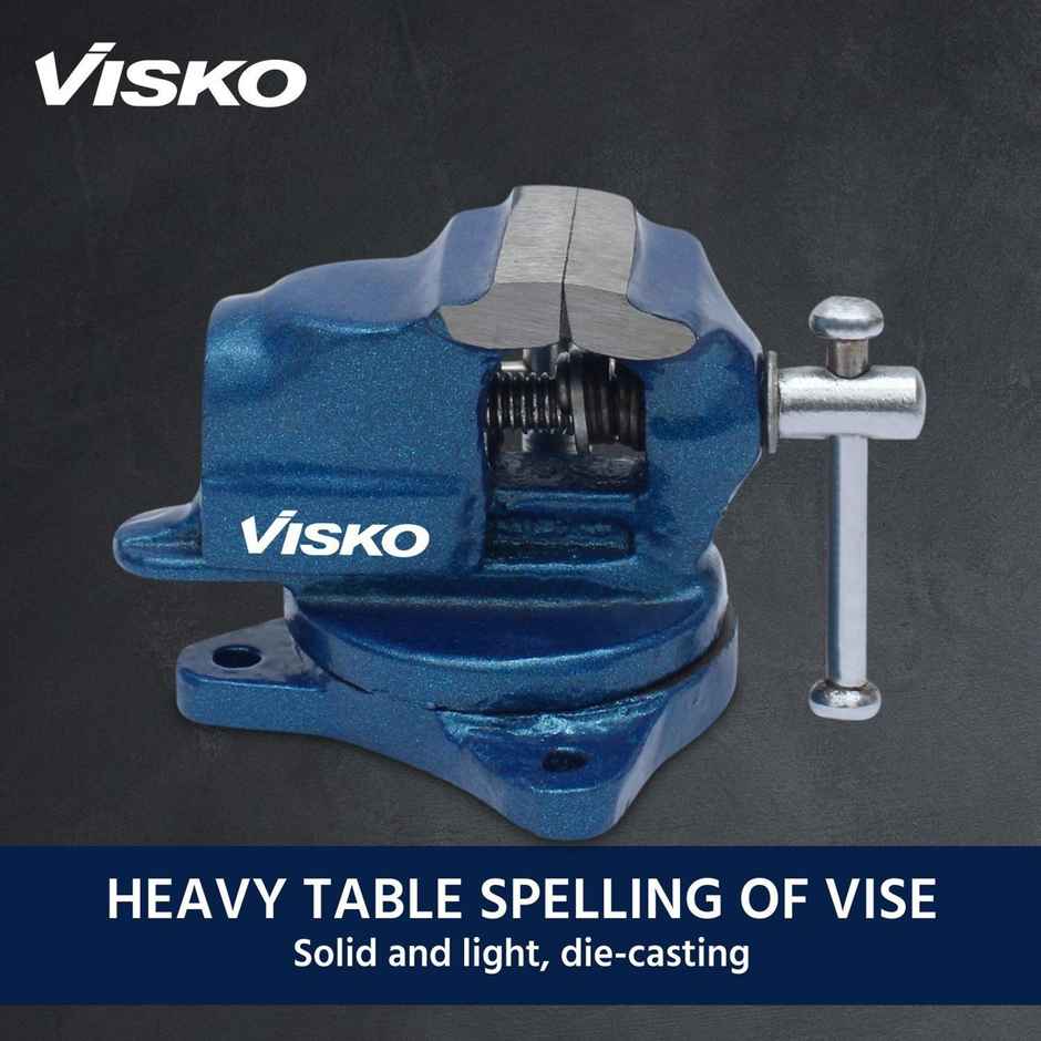 Visko 750 Baby Vise German Type Swivel Base Without Clamp 30Mm Multi Vise Tool