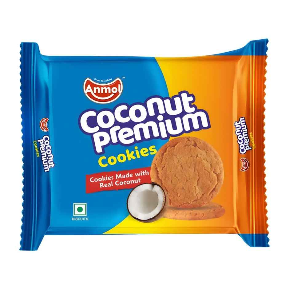 Anmol Coconut Premium Cookies | Crunchy & Flavorful
