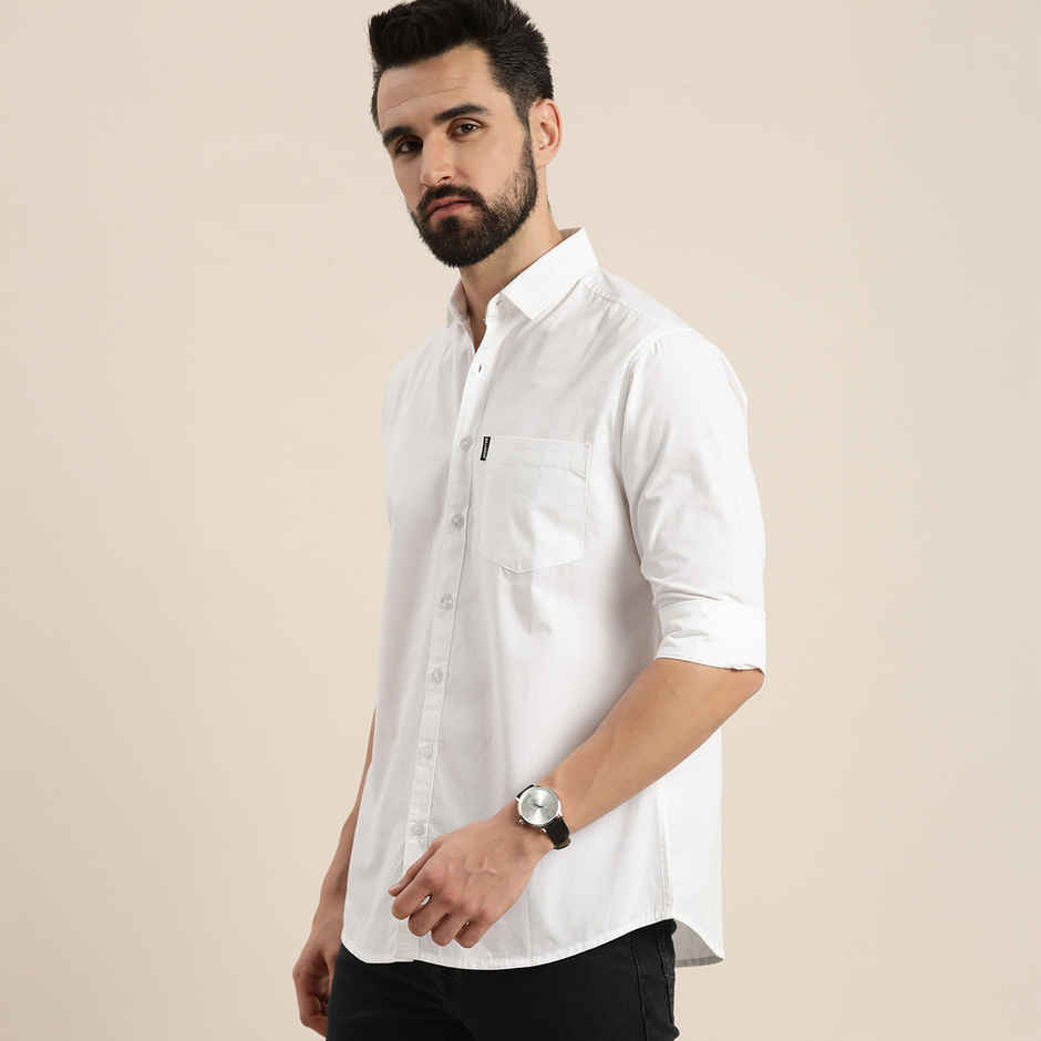 Dillinger Men's Shirt | DLMSRT001WHT | White - M