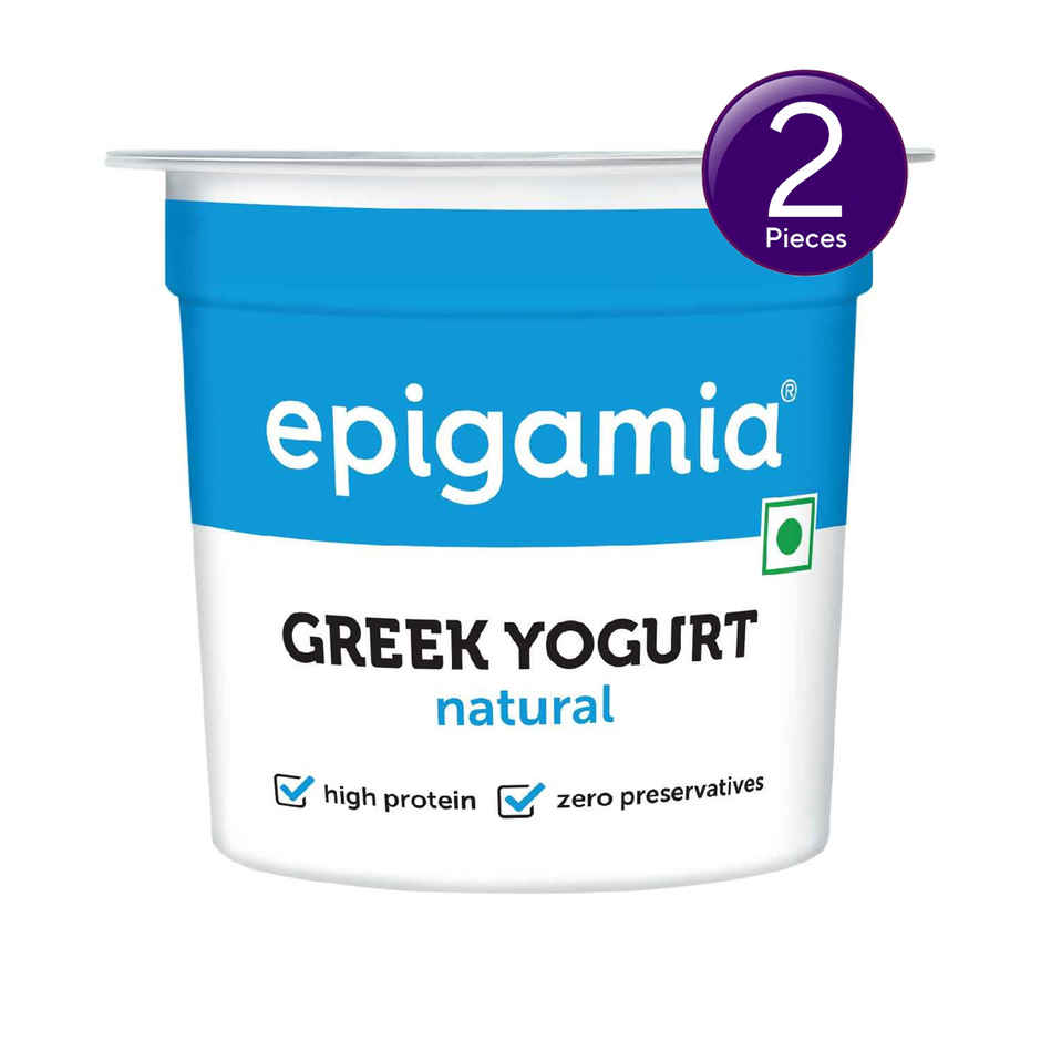Epigamia Greek Yogurt- Natural Combo