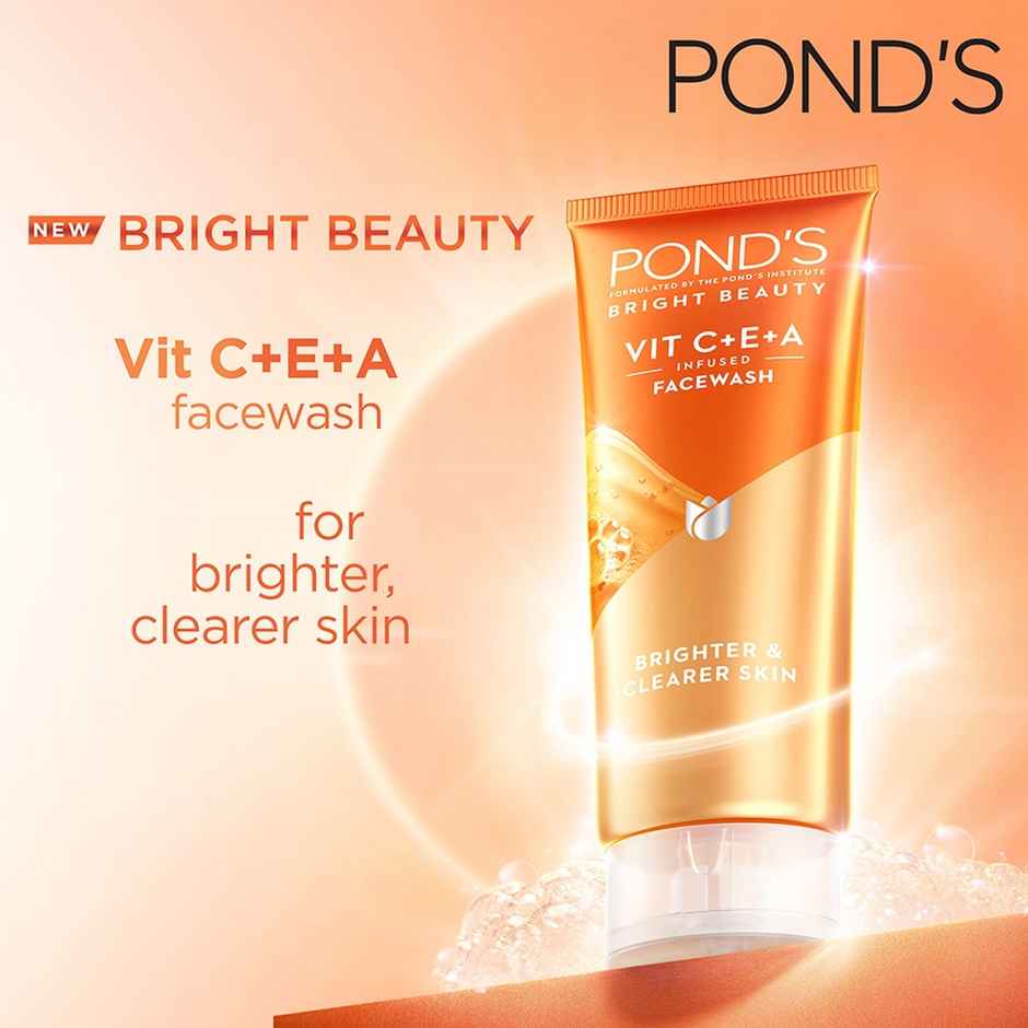 Pond's Bright Beauty Vit C+E+A Gel Face Wash