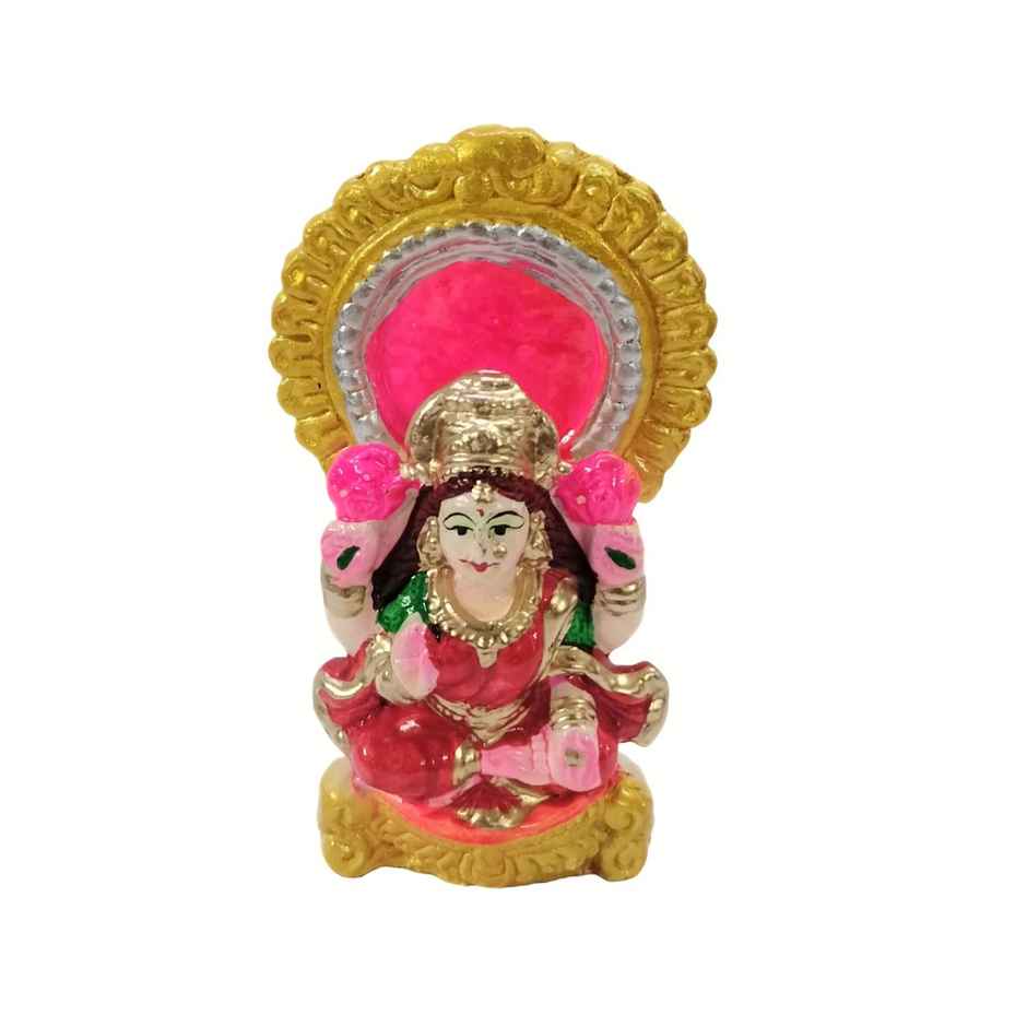 Eco-Friendly | Colour | Laxmi Ganesh Set | Design 2 | 5 inch | Pichai