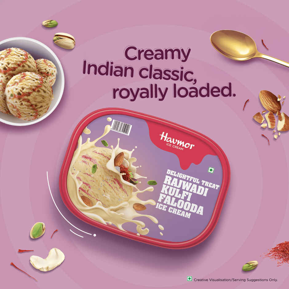 Havmor Rajwadi Kulfi Falooda Combo