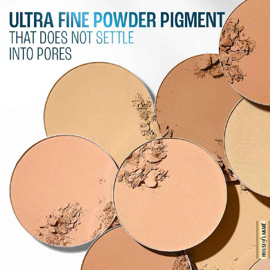 Lakme 9to5 Hya Matte Pressed Powder | Sand