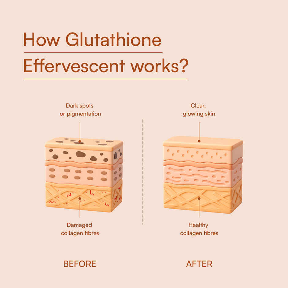 hk vitals Glutathione Orange 5 Effervescent Tablet